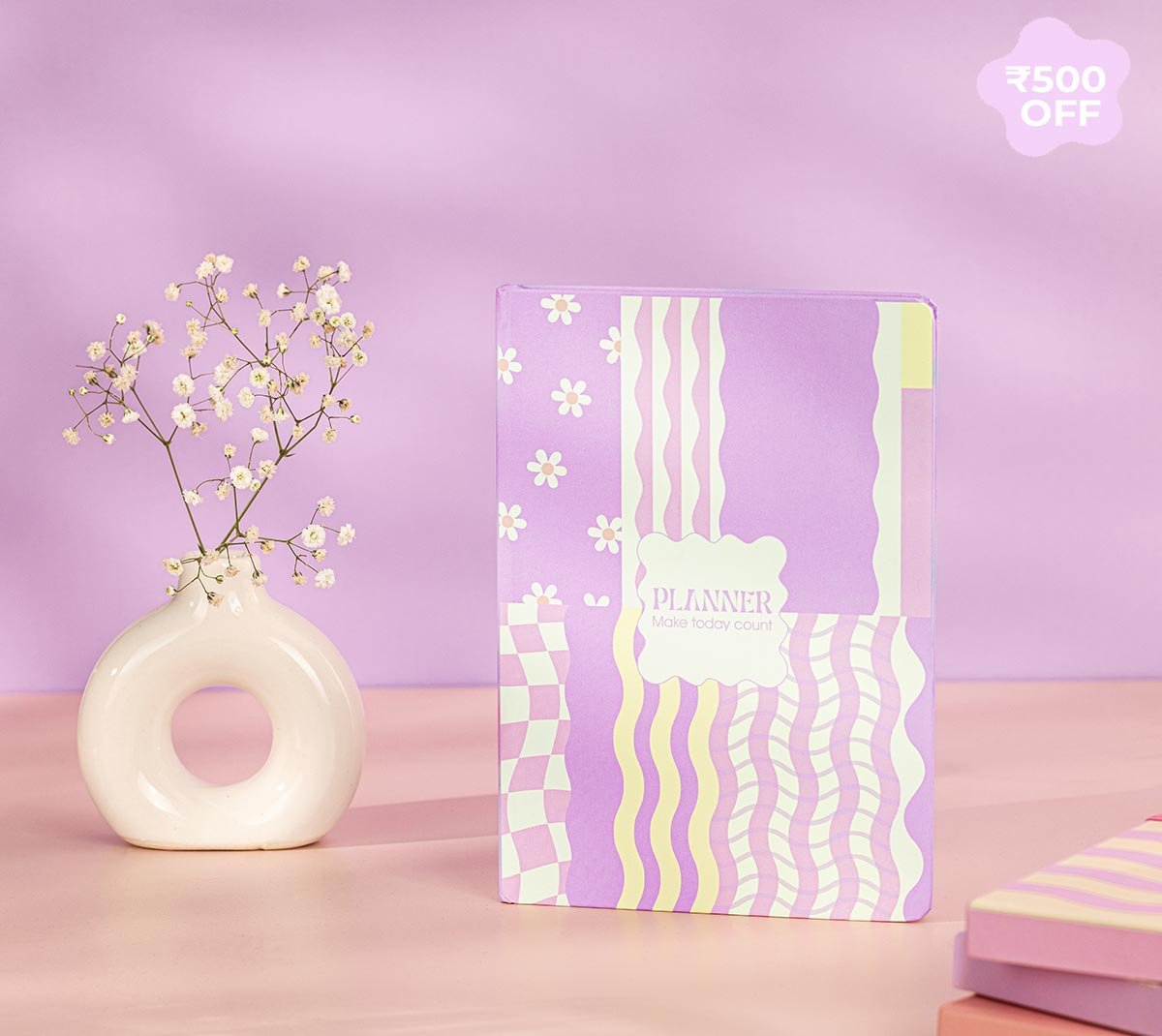 Undated yearly planner – Make today count