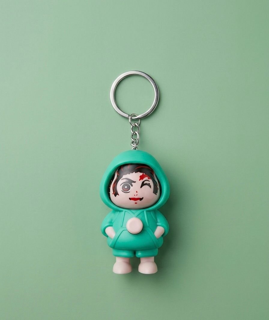 kawaii keyring💚